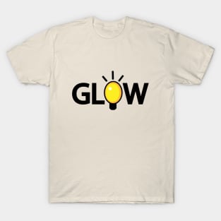 Glow glowing artistic design T-Shirt